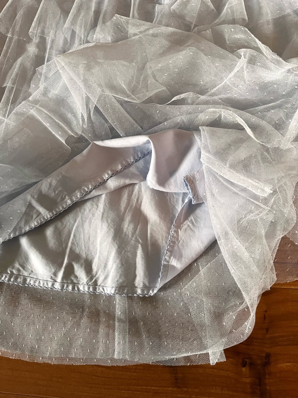 Anthropologie Ashley Tulle Midi Skirt Medium - Picture 10 of 16